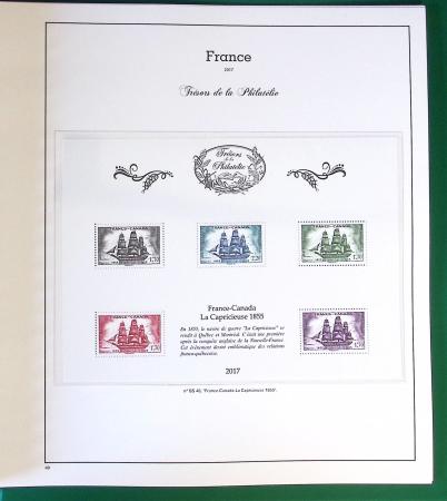 1900-2017, Collection de FRANCE neuf en 14 classeurs,