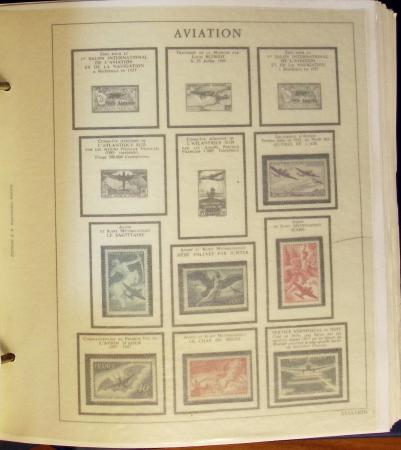 1960-1995, Collection de France en 4 classeurs, classés