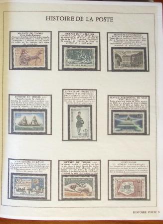 1960-1995, Collection de France en 4 classeurs, classés