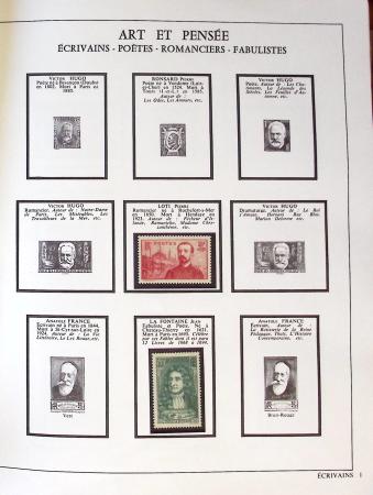 1960-1995, Collection de France en 4 classeurs, classés