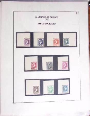 1944-95, Etude sur la Marianne : de Fernez, de Dulac,
