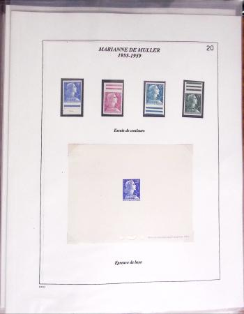 1944-95, Etude sur la Marianne : de Fernez, de Dulac,
