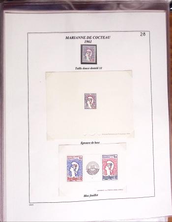 1944-95, Etude sur la Marianne : de Fernez, de Dulac,