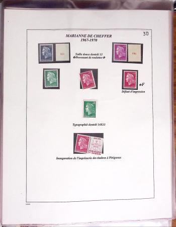 1944-95, Etude sur la Marianne : de Fernez, de Dulac,