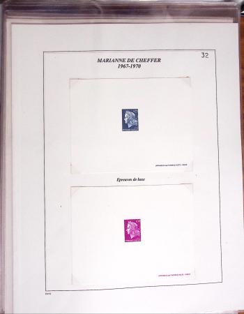 1944-95, Etude sur la Marianne : de Fernez, de Dulac,