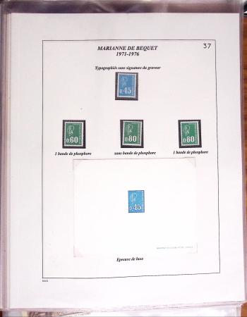 1944-95, Etude sur la Marianne : de Fernez, de Dulac,