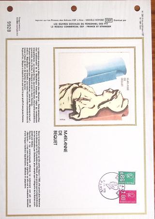 1944-95, Etude sur la Marianne : de Fernez, de Dulac,