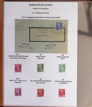 1944-95, Etude sur la Marianne : de Fernez, de Dulac,
