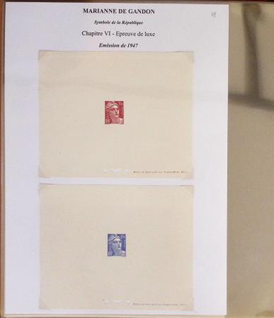 1944-95, Etude sur la Marianne : de Fernez, de Dulac,