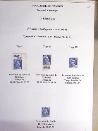 1944-95, Etude sur la Marianne : de Fernez, de Dulac,