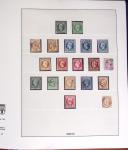 1849-2000, Collection de France obl, avec N°1 en 2ex.,
