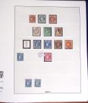 1849-2000, Collection de France obl, avec N°1 en 2ex.,