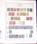 1849-2000, Collection de France obl, avec N°1 en 2ex.,
