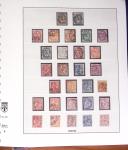 1849-2000, Collection de France obl, avec N°1 en 2ex.,