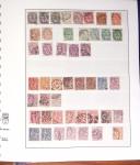 1849-2000, Collection de France obl, avec N°1 en 2ex.,