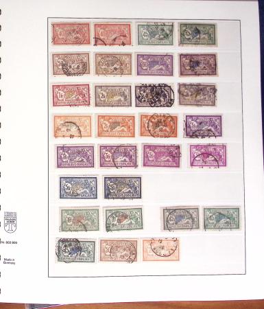 1849-2000, Collection de France obl, avec N°1 en 2ex.,