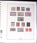 1849-2000, Collection de France obl, avec N°1 en 2ex.,