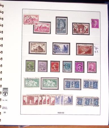 1849-2000, Collection de France obl, avec N°1 en 2ex.,