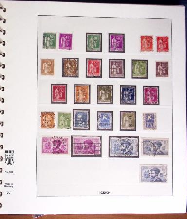 1849-2000, Collection de France obl, avec N°1 en 2ex.,