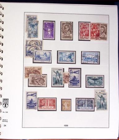 1849-2000, Collection de France obl, avec N°1 en 2ex.,