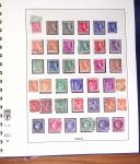 1849-2000, Collection de France obl, avec N°1 en 2ex.,