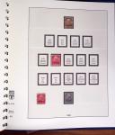1849-2000, Collection de France obl, avec N°1 en 2ex.,