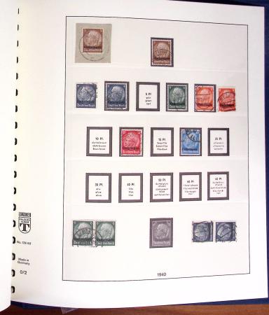 1849-2000, Collection de France obl, avec N°1 en 2ex.,