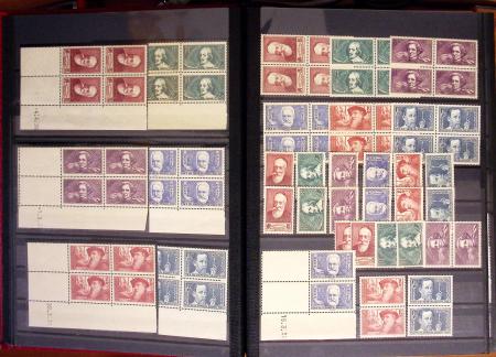 1900-64 Bel ensemble de multiples majoritairement