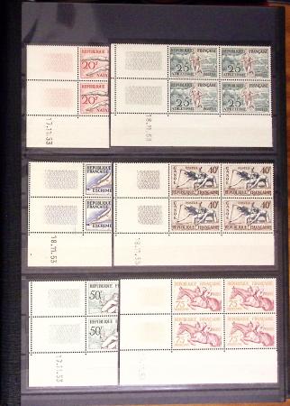 1900-64 Bel ensemble de multiples majoritairement