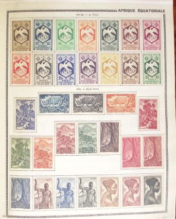 1849-2010, Collection du Monde dont : Colonies, Andorre,