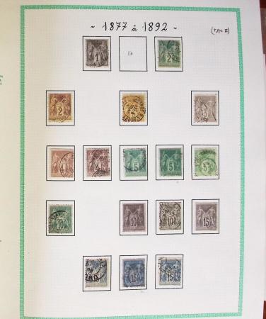1849-2023, Très belle collection de France en 14 albums