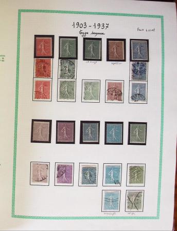 1849-2023, Très belle collection de France en 14 albums