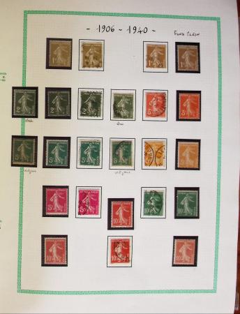 1849-2023, Très belle collection de France en 14 albums