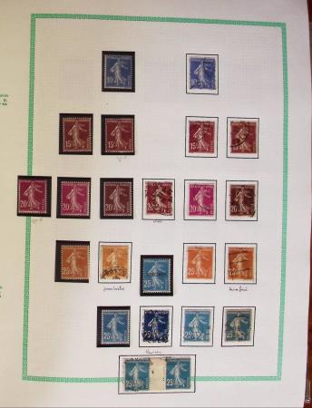 1849-2023, Très belle collection de France en 14 albums