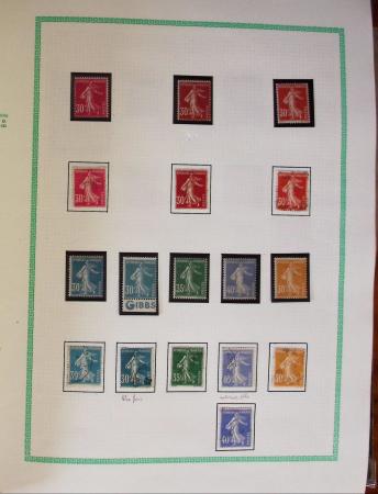 1849-2023, Très belle collection de France en 14 albums