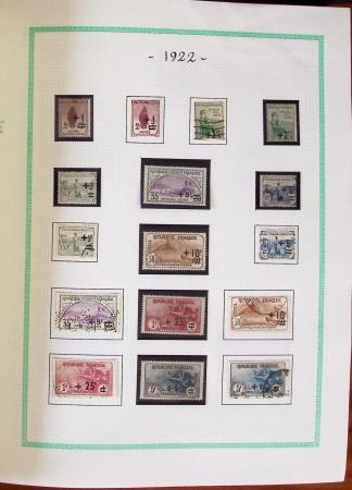1849-2023, Très belle collection de France en 14 albums