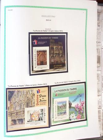 1849-2023, Très belle collection de France en 14 albums