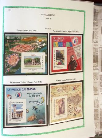 1849-2023, Très belle collection de France en 14 albums