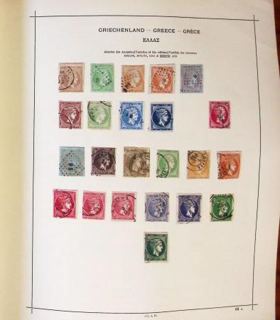 1861-1970 Old-time collection with Turkey, Greece and