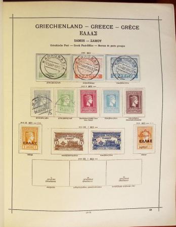1861-1970 Old-time collection with Turkey, Greece and