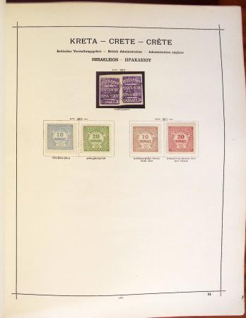 1861-1970 Old-time collection with Turkey, Greece and