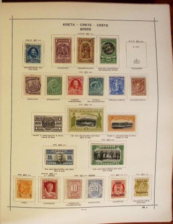 1861-1970 Old-time collection with Turkey, Greece and