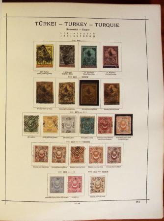 1861-1970 Old-time collection with Turkey, Greece and