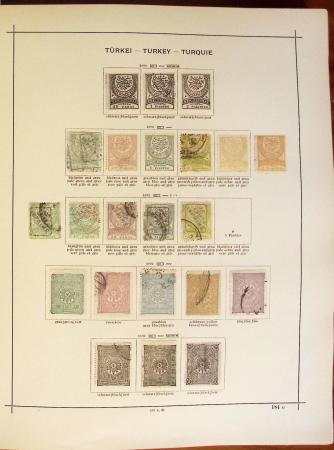 1861-1970 Old-time collection with Turkey, Greece and