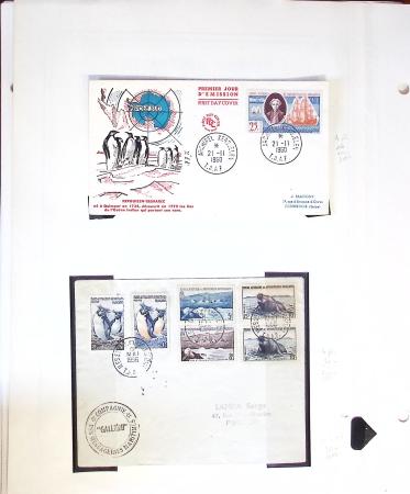 1955-97 Collection des TAAF, poste et PA, en neuf sans