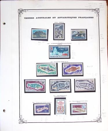 1955-97 Collection des TAAF, poste et PA, en neuf sans