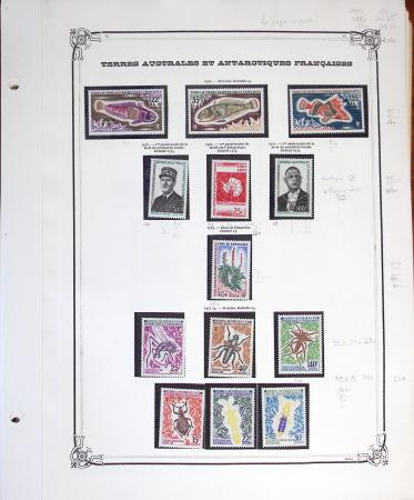 1955-97 Collection des TAAF, poste et PA, en neuf sans