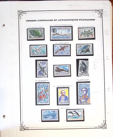 1955-97 Collection des TAAF, poste et PA, en neuf sans