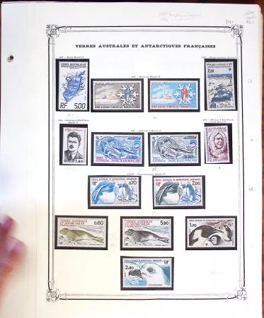 1955-97 Collection des TAAF, poste et PA, en neuf sans