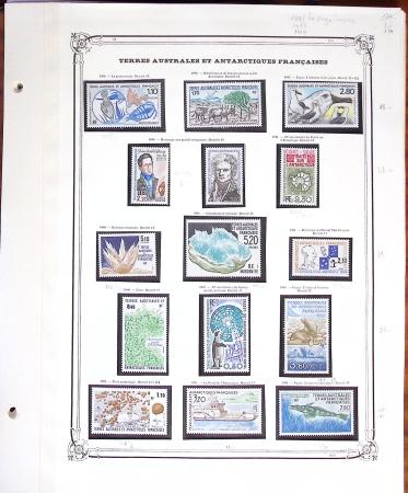 1955-97 Collection des TAAF, poste et PA, en neuf sans